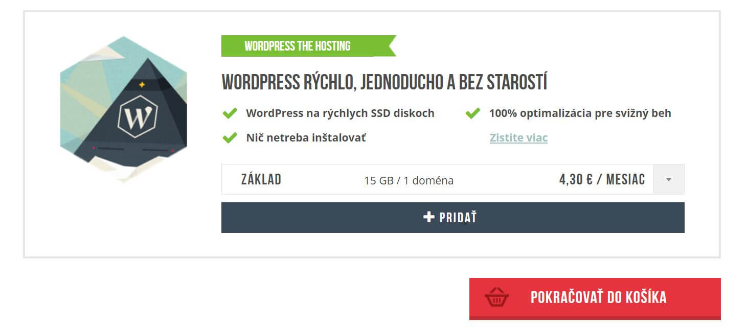 Ofertă veche de găzduire WordPress